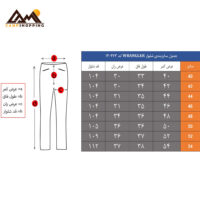 شلوار سه فصل رانگلر کد 130273