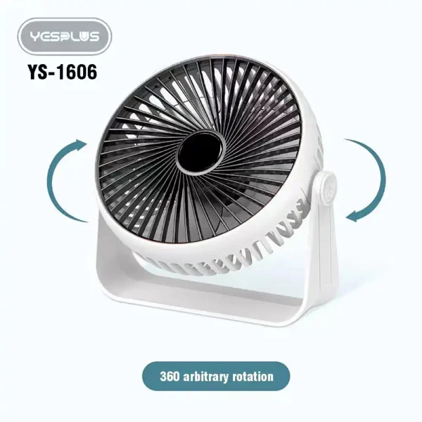 پنکه رومیزی شارژی Yesplusمدل Ys-1606