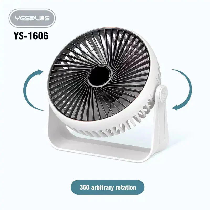 پنکه رومیزی شارژی Yesplusمدل Ys-1606