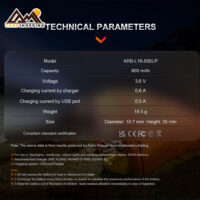 باتری فنیکس کد ARB-L16-800UP