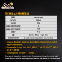 باتری فنیکس کد ARB-L18-3500U