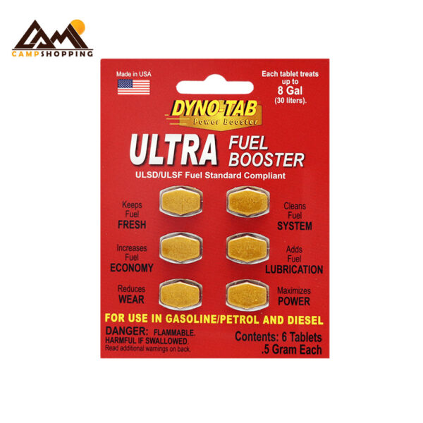 قرص اکتان داینوتب مدل ULTRA FUEL BOOSTER