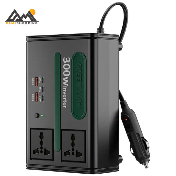اینورتر خودرو گرین لاین مدل GC-300 کد GNGC300PIN