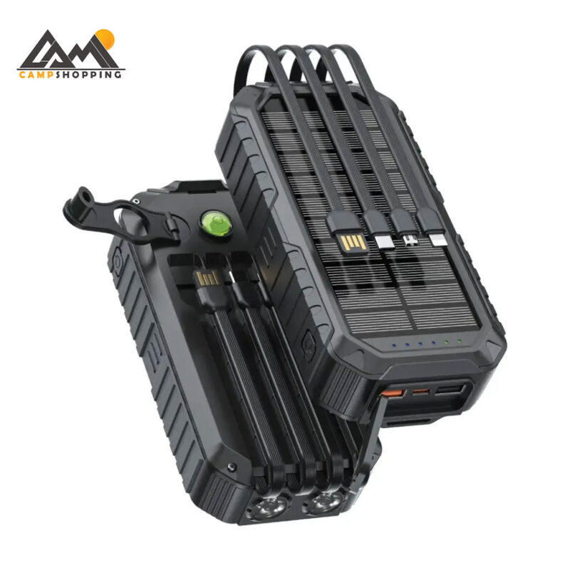 پاوربانک گرین لاین مدل SOLAR MATE کد GNSOLM20P – ظرفیت 20000 میلی آمپر