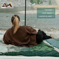 پتو سه کاره کینگ کمپ مدل PUFFY BLANKET کد KS2412