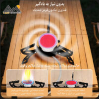 سرشعله اسنوهاک کد SN-C6198 مدل BLAZE