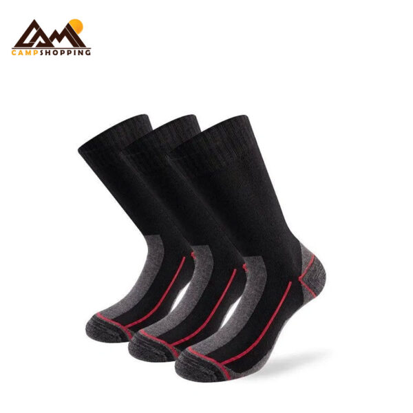 جوراب ساق بلند لنز مدل MULTISPORT کد 720 – مجموعه 3 عددی