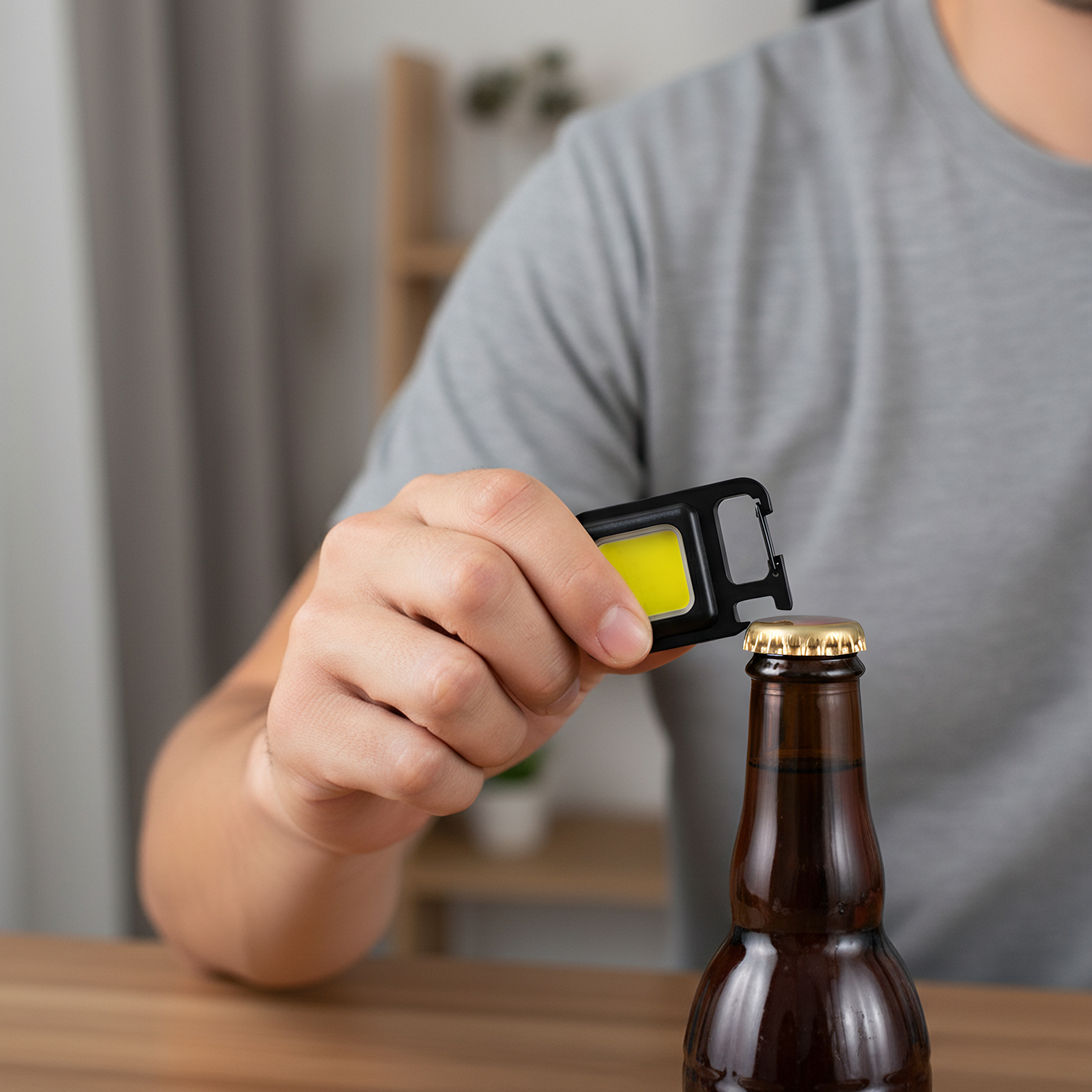 چراغ قوه جیبی مدل LED Keychain Light - تصویر 3
